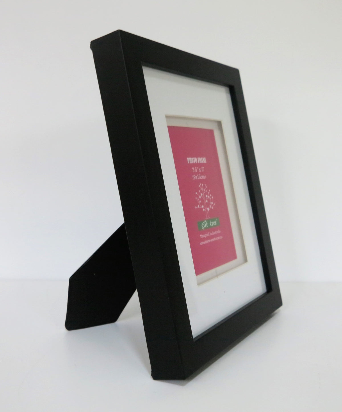 Picture Frame Box Mat For Photo Size 3.5 x 5 " Black White - Babyworth