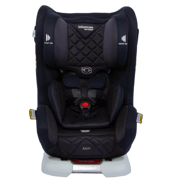 InfaSecure Attain More Convertible Car Seat with Isofix Newborn 0 to 4 Years - Babyworth