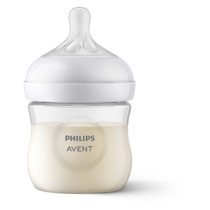 Philips Avent Natural Response Baby Bottle, 125ml, 1-pack Clear