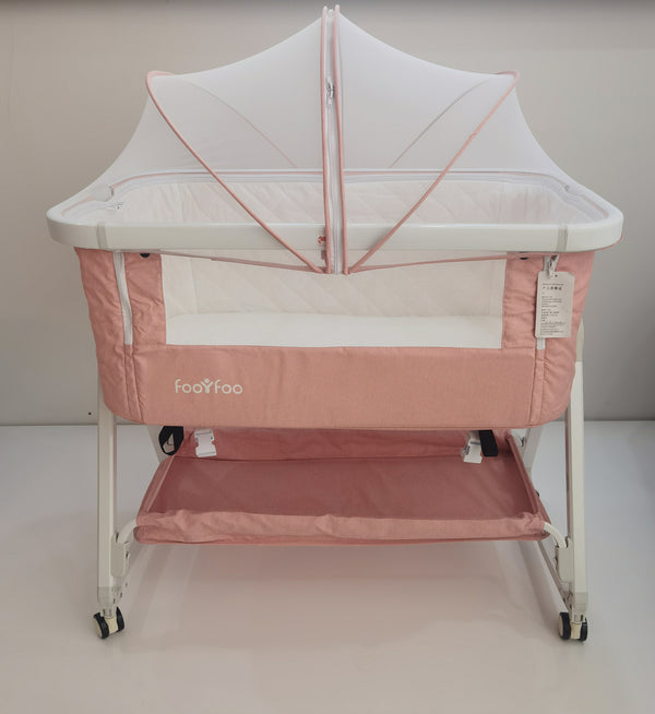 Babyworth Rocker Sleeper Bassinet with Mattress, Rocking Crib Co-sleeping  Cradle with Mosquito net - Babyworth