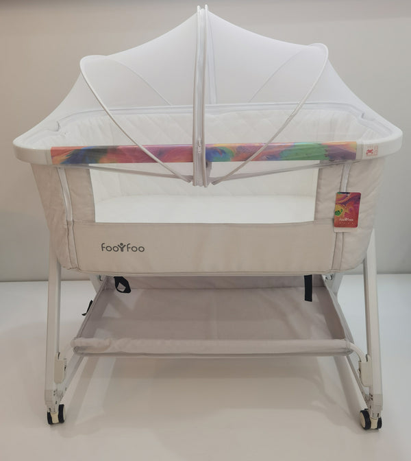 Babyworth Rocker Sleeper Bassinet with Mattress, Rocking Crib Co-sleeping  Cradle with Mosquito net - Babyworth