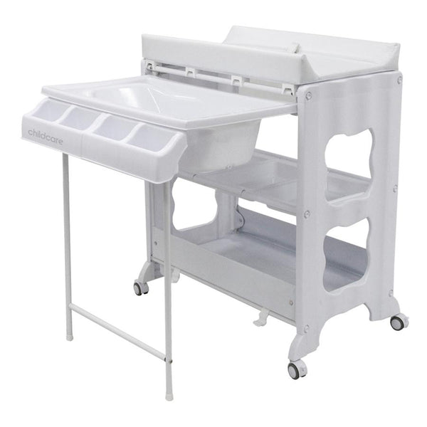 Childcare Montana DL Change Centre With Bath Top And Change Pad - Babyworth