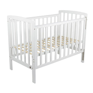 Childcare  Bristol Cot +Mattress Package White - Babyworth