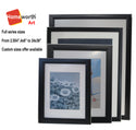 Homeworth   Photo Frames Certificate Frames Black Color - Babyworth