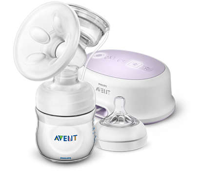 Philips Avent Single electric breast pump SCF332/31 - Babyworth