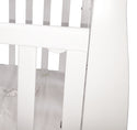 Babyworth  B3R+DR Royal Sleigh Cot  with Drawer and Mattress - Babyworth
