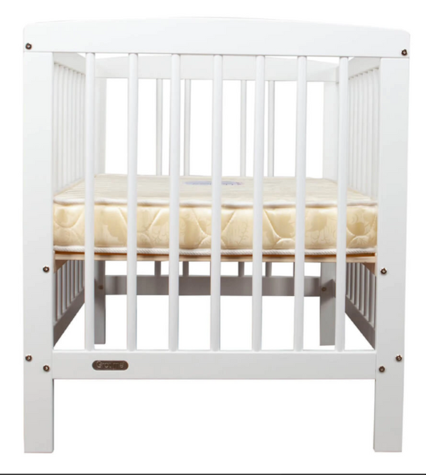 Grotime  DAINTY Cot  Baby Bed with Mattress and Change Table with Pad - Babyworth