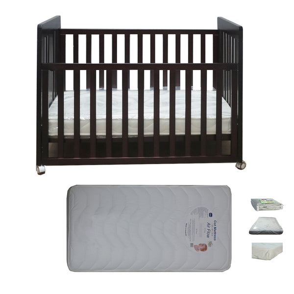 Babyworth Pioneer Cot Baby Bed Option with Mattress - Babyworth
