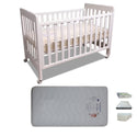 Babyworth Pioneer Cot Baby Bed Option with Mattress - Babyworth