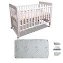 Babyworth Pioneer Cot Baby Bed Option with Mattress - Babyworth