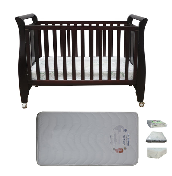 Babyworth  B4 Urban Sleigh Cot & Mattress - Babyworth