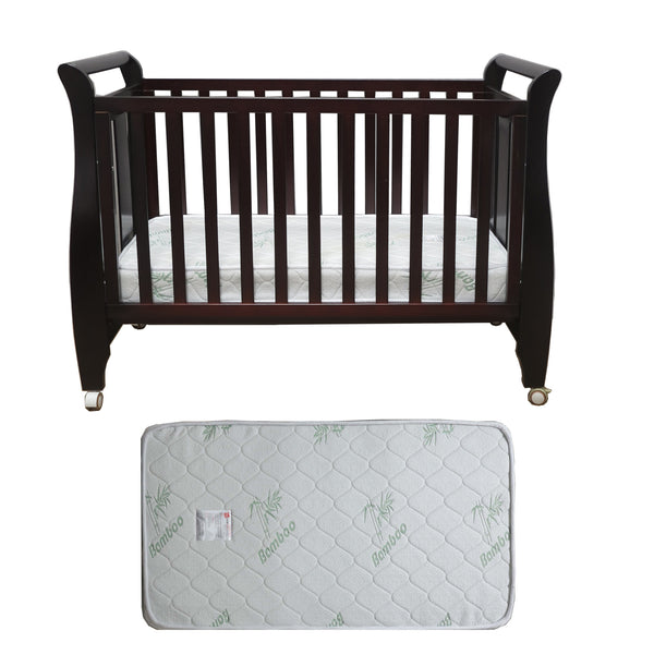 Babyworth  B4 Urban Sleigh Cot & Mattress - Babyworth