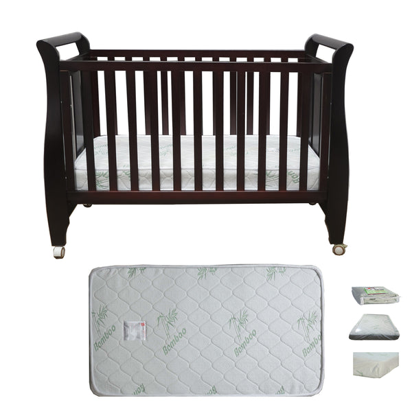 Babyworth  B4 Urban Sleigh Cot & Mattress - Babyworth