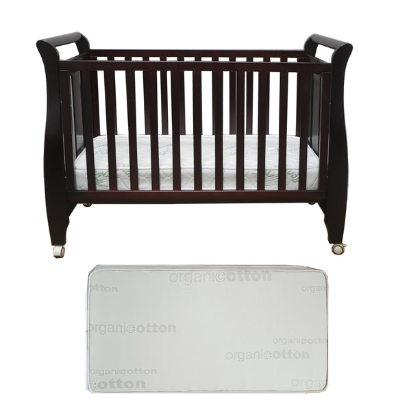 Babyworth  B4 Urban Sleigh Cot & Mattress - Babyworth