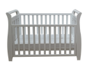 Babyworth Urban Sleigh Cot Optioned With Mattress - Babyworth