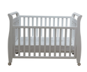 Babyworth Urban Sleigh Cot Optioned With Mattress - Babyworth
