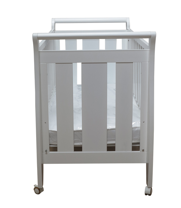 Babyworth Urban Sleigh Cot Optioned With Mattress - Babyworth