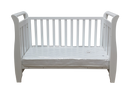 Babyworth Urban Sleigh Cot Optioned With Mattress - Babyworth