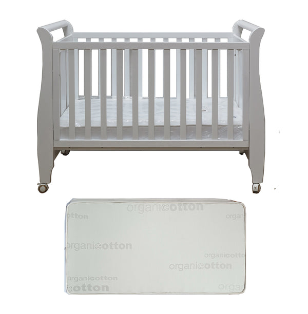 Babyworth  B4 Urban Sleigh Cot & Mattress - Babyworth