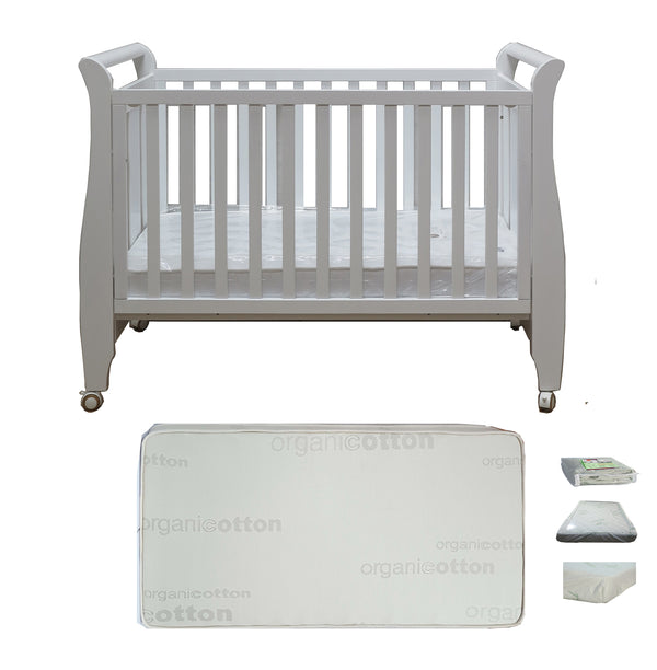 Babyworth  B4 Urban Sleigh Cot & Mattress - Babyworth