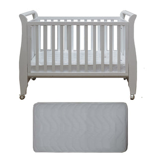 Babyworth  B4 Urban Sleigh Cot & Mattress - Babyworth