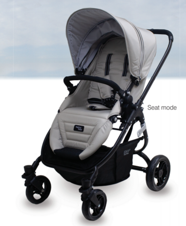 Valco Baby  Snap Ultra Pram With Option Bamboo /Grey /Denim Blue/Black & Accessories - Babyworth