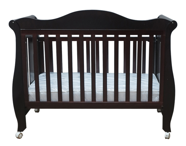 Babyworth  Imperial Sleigh Cot With Mattress - Babyworth