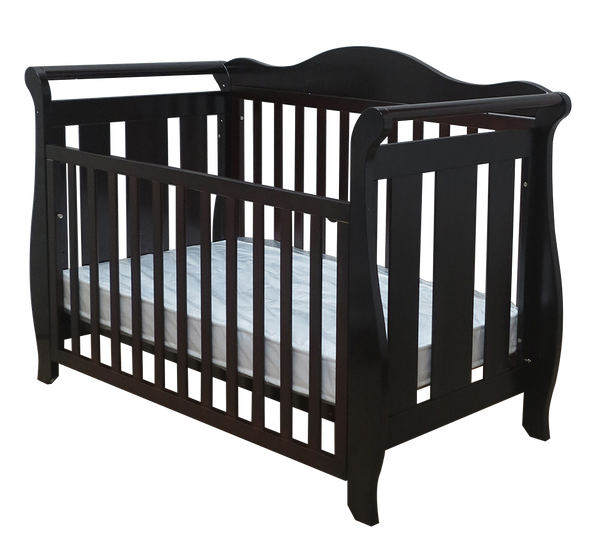 Babyworth  Imperial Sleigh Cot With Mattress - Babyworth