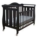 Babyworth  Imperial Sleigh Cot With Mattress - Babyworth