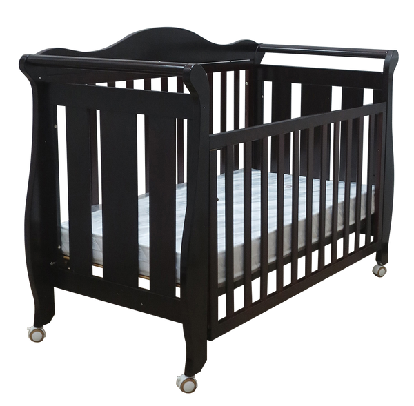 Babyworth  Imperial Sleigh Cot With Mattress - Babyworth