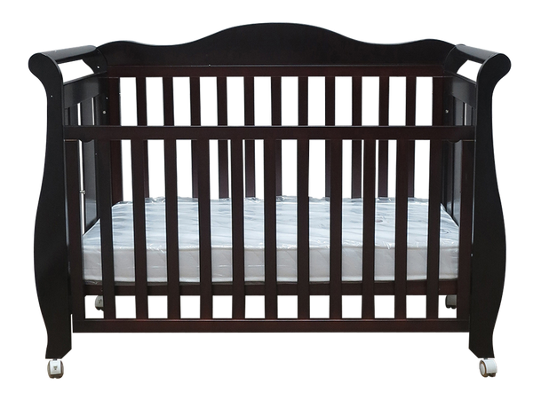 Babyworth  Imperial Sleigh Cot With Mattress - Babyworth