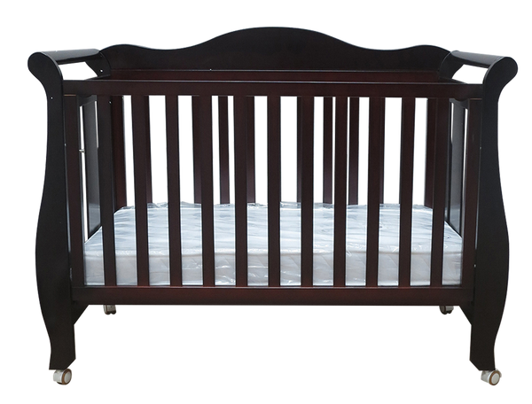 Babyworth  Imperial Sleigh Cot With Mattress - Babyworth