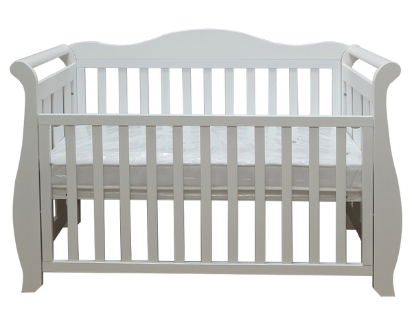 Babyworth  Imperial Sleigh Cot With Mattress - Babyworth