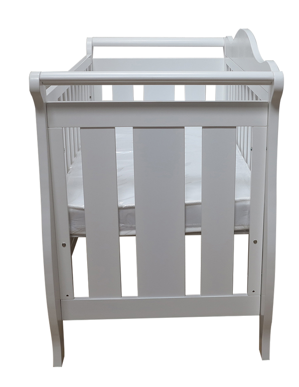 Babyworth  Imperial Sleigh Cot With Mattress - Babyworth