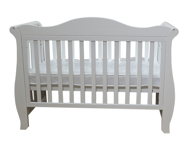 Babyworth  Imperial Sleigh Cot With Mattress - Babyworth