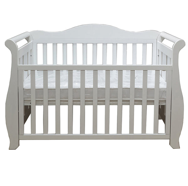 Babyworth  Imperial Sleigh Cot With Mattress - Babyworth