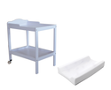 Grotime  DAINTY Cot  Baby Bed with Mattress and Change Table with Pad - Babyworth