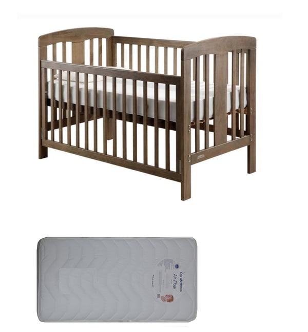 Grotime   Pearl 4-in-1 cot  Baby Bed with Mattress - Babyworth