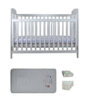 Grotime   Pearl 4-in-1 cot  Baby Bed with Mattress - Babyworth