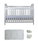 Grotime   Pearl 4-in-1 cot  Baby Bed with Mattress - Babyworth