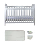 Grotime   Pearl 4-in-1 cot  Baby Bed with Mattress - Babyworth