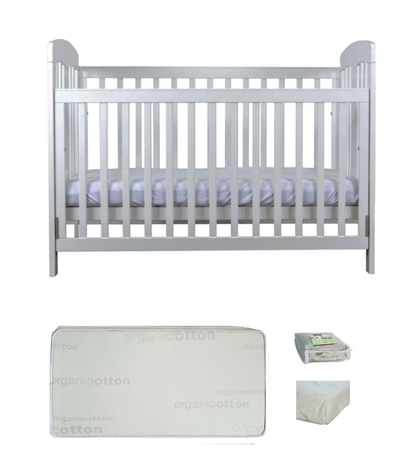 Grotime   Pearl 4-in-1 cot  Baby Bed with Mattress - Babyworth