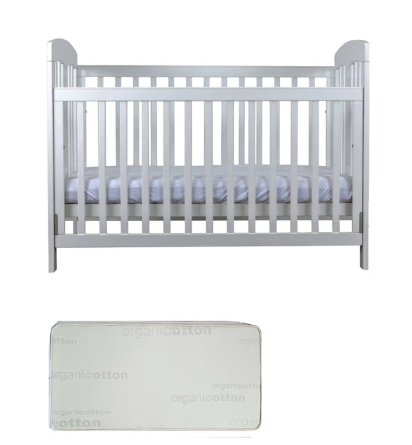Grotime   Pearl 4-in-1 cot  Baby Bed with Mattress - Babyworth
