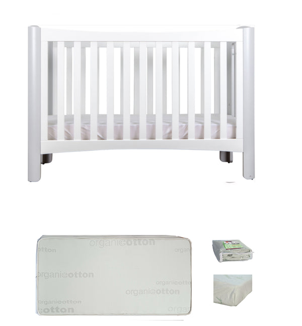 Grotime    Helsinki  Cot  Baby Bed with Mattress - Babyworth