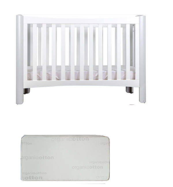 Grotime    Helsinki  Cot  Baby Bed with Mattress - Babyworth