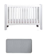 Grotime    Helsinki  Cot  Baby Bed with Mattress - Babyworth