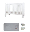 Grotime    Helsinki  Cot  Baby Bed with Mattress - Babyworth