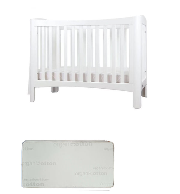 Grotime    Helsinki  Cot  Baby Bed with Mattress - Babyworth