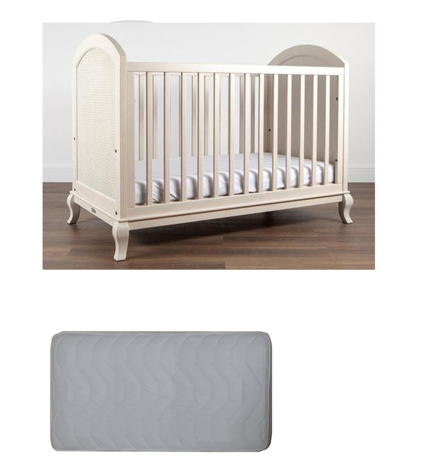 Grotime  Marseille   Cot  Baby Bed with Mattress - Babyworth