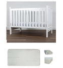 Grotime  Richmond Cot  Baby Bed with Mattress - Babyworth